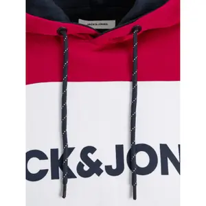 Sweater met grote capuchon Jack & Jones Logo Blocking image-5