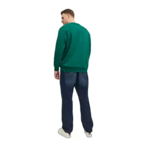 Sweatshirt round neck large size Jack & Jones Basic image-4