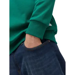 Sweatshirt round neck large size Jack & Jones Basic image-6