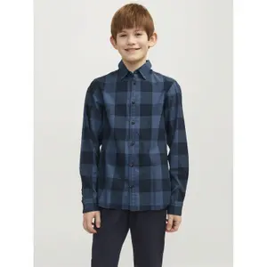 Children's long-sleeved plaid shirt Jack & Jones Gingham image-1
