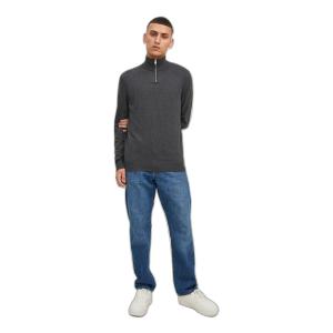 Halb-gezippter Pullover aus Strick Jack & Jones Emil image-3