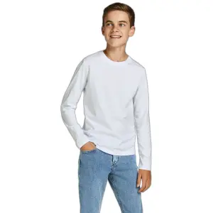 Long-sleeved t-shirt for children Jack & Jones Organic Basic image-0