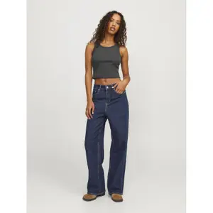 Women's ribbed crop top Jack & Jones Fallon STR image-2