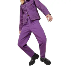 Jeans mãe mulher de cintura alta Jack & Jones Lisbon RA Color SN image-1