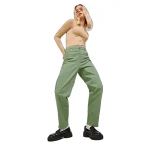 Jeans mom taille haute femme Jack & Jones Lisbon RA Color SN image-3