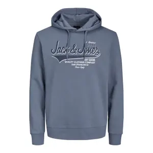 Hooded sweatshirt large size Jack & Jones Logo 2 image-0