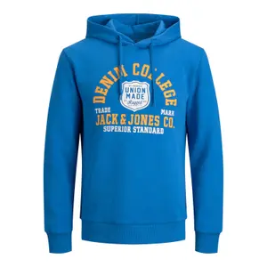 Hooded sweatshirt large size Jack & Jones Logo 2 image-0