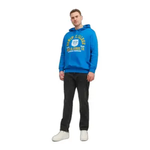 Hooded sweatshirt large size Jack & Jones Logo 2 image-2