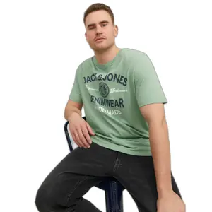 T-shirt large size Jack & Jones Logo 2 image-3