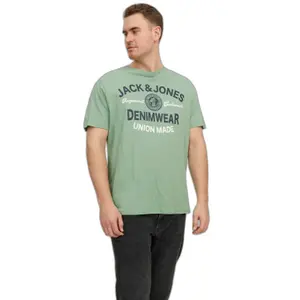 T-shirt large size Jack & Jones Logo 2 image-1