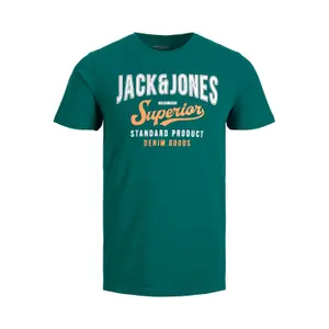 T-Shirt in Übergröße Jack & Jones Logo 2 image-0