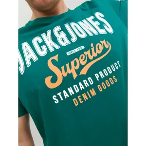 T-Shirt in Übergröße Jack & Jones Logo 2 image-5