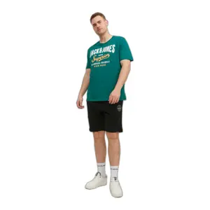 T-Shirt in Übergröße Jack & Jones Logo 2 image-2