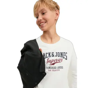 Long-sleeved t-shirt for children Jack & Jones Logo image-3