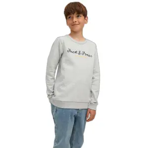 Hooded sweatshirt round neck child Jack & Jones Berg image-1