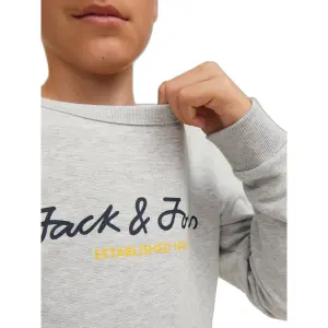 Hooded sweatshirt round neck child Jack & Jones Berg image-6