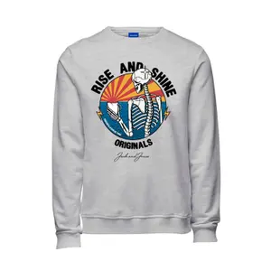 Sweatshirt round neck child Jack & Jones Headon image-0