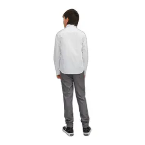 Long sleeve shirt for kids Jack & Jones Joe Plain image-4