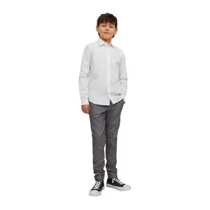 Long sleeve shirt for kids Jack & Jones Joe Plain image-2