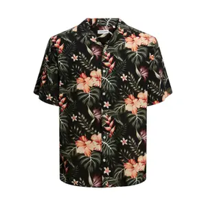 Shirt large size Jack & Jones Jeff Resort Floral image-0