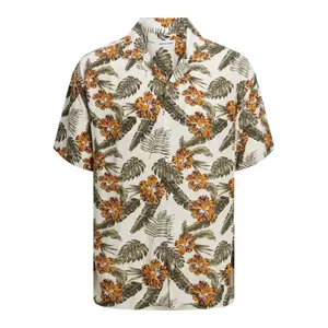 Shirt large size Jack & Jones Jeff Resort Floral image-0
