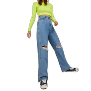 Jeans cintura alta mujer Jack & Jones Tokyo MR6004 image-1