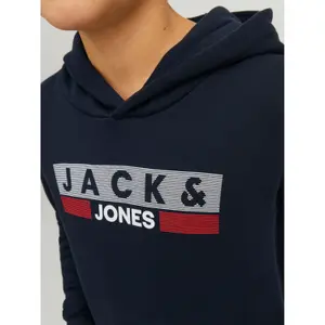 Sweatshirt hooded child Jack & Jones Corp Logo Play 4 image-5