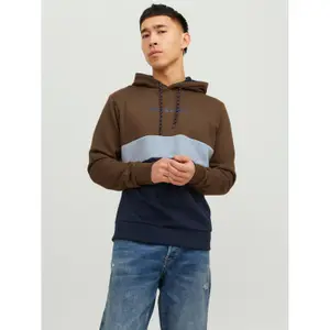 Hoodie Jack & Jones Jjereid Blocking image-1