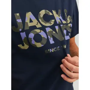 Koszulka z okrągłym dekoltem Jack & Jones Jjjames image-5