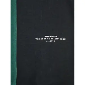 Sweatshirt round neck child Jack & Jones Oli Skater Block LN image-1