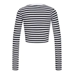 Women's long-sleeved striped T-shirt Jack & Jones Feline STR image-4
