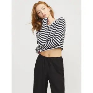 Women's long-sleeved striped T-shirt Jack & Jones Feline STR image-1