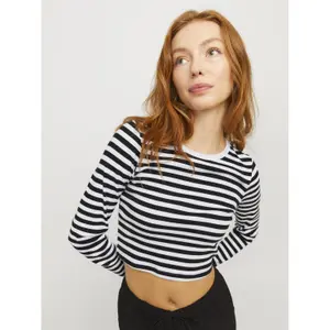 Women's long-sleeved striped T-shirt Jack & Jones Feline STR image-2