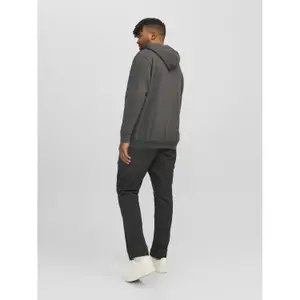 Hoodie in großer Größe Jack & Jones Logo image-3
