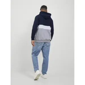 Camisola com capuz grande Jack & Jones Jjereid Blocking image-4