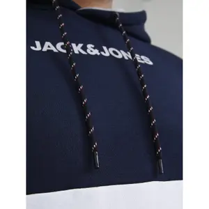 Camisola com capuz grande Jack & Jones Jjereid Blocking image-5