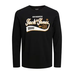 Langarmshirt Kind Jack & Jones Logo image-0