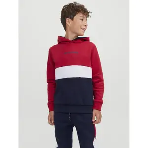 Kinder-Hoodie Jack & Jones Jjereid Blocking image-2