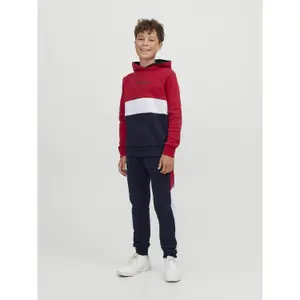 Kinder-Hoodie Jack & Jones Jjereid Blocking image-1