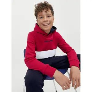 Kinder-Hoodie Jack & Jones Jjereid Blocking image-3