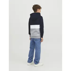 Kinder-Hoodie Jack & Jones Jjereid Blocking image-3