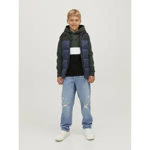 Kinder-Hoodie Jack & Jones Jjereid Blocking image-2