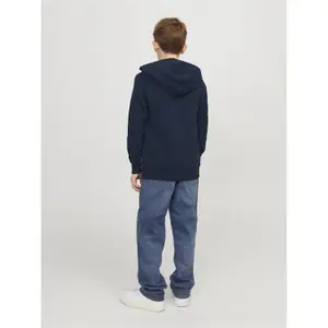 Hooded sweatshirt with zipper Jack & Jones Logo 2 Col image-3