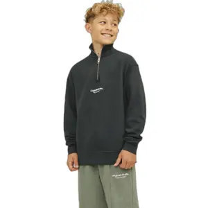 1/4 zip sweatshirt for kids Jack & Jones Vesterbro image-1
