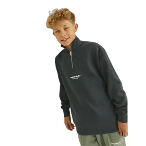 1/4 zip sweatshirt for kids Jack & Jones Vesterbro image-2