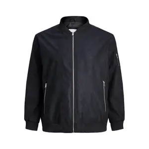 Blouson grande taille Jack & Jones Rocky Faux Suede image-0