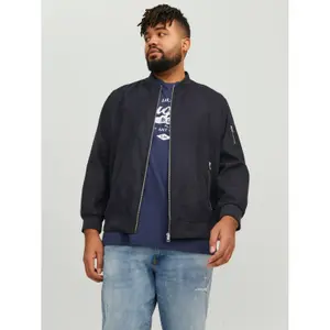 Blouson grande taille Jack & Jones Rocky Faux Suede image-2