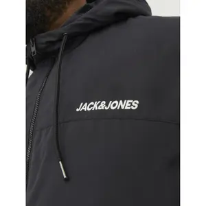 Large hooded tracksuit jacket Jack & Jones Rush image-4