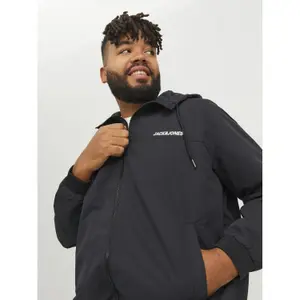 Large hooded tracksuit jacket Jack & Jones Rush image-6