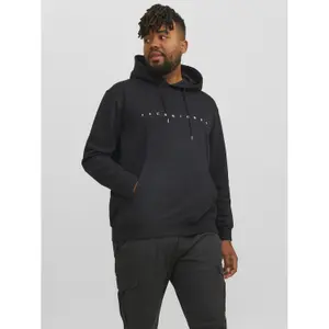Hooded sweatshirt large size Jack & Jones Jjestar image-2